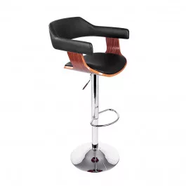 Gas Lift Bar Stool Black