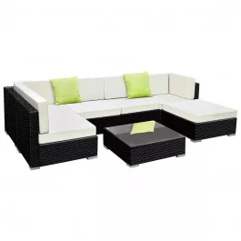 7pc Outdoor Wicker Sofa Set