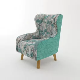 High Back Accent Chair