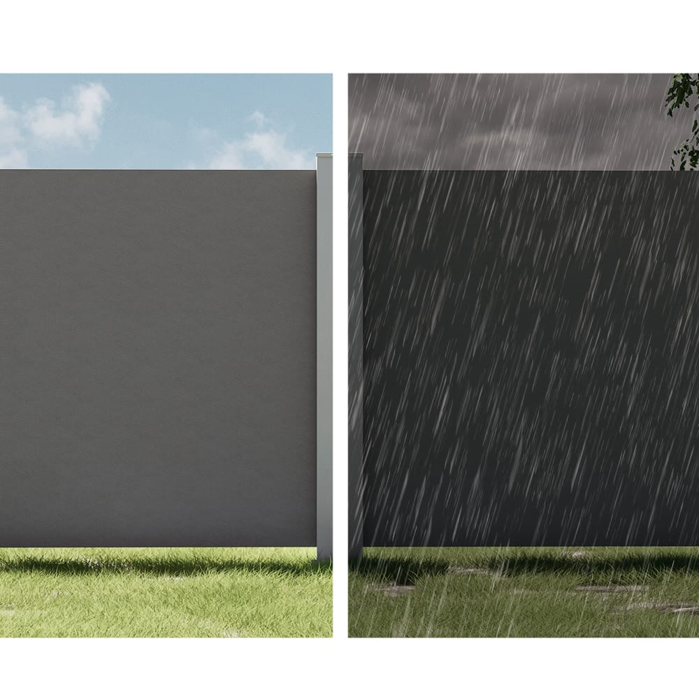 Outdoor Retractable Screen 1.8x3M Grey - Image 5