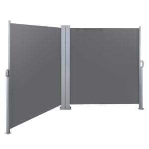 1.8x6M Retractable Side Awning Grey