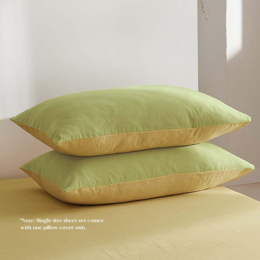 Cotton Sheet Set Single - Image 3