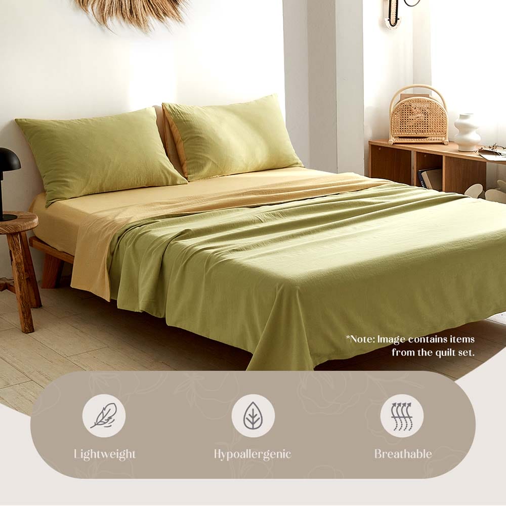 Cotton Sheet Set Single - Image 4