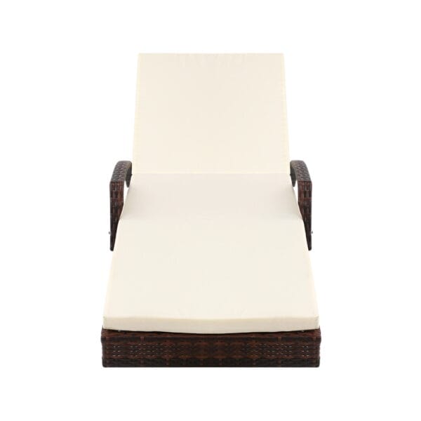 2pc Wicker Sun Loungers - Image 3