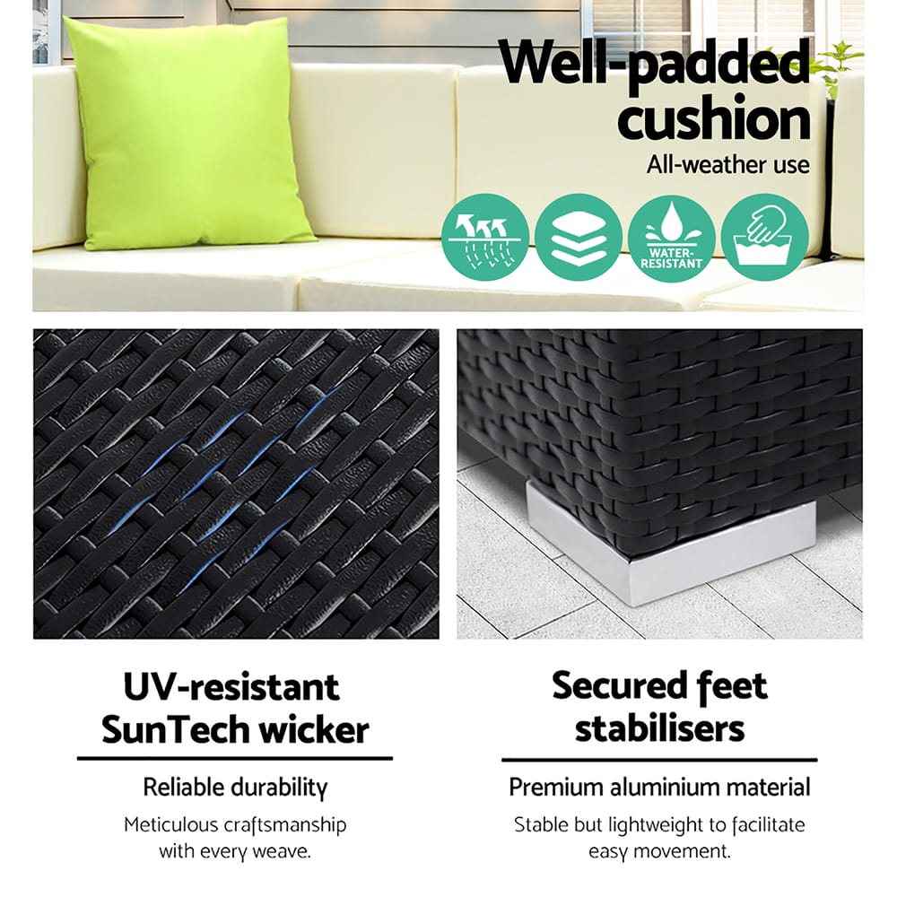 5pc Outdoor Sofa Set - Image 5