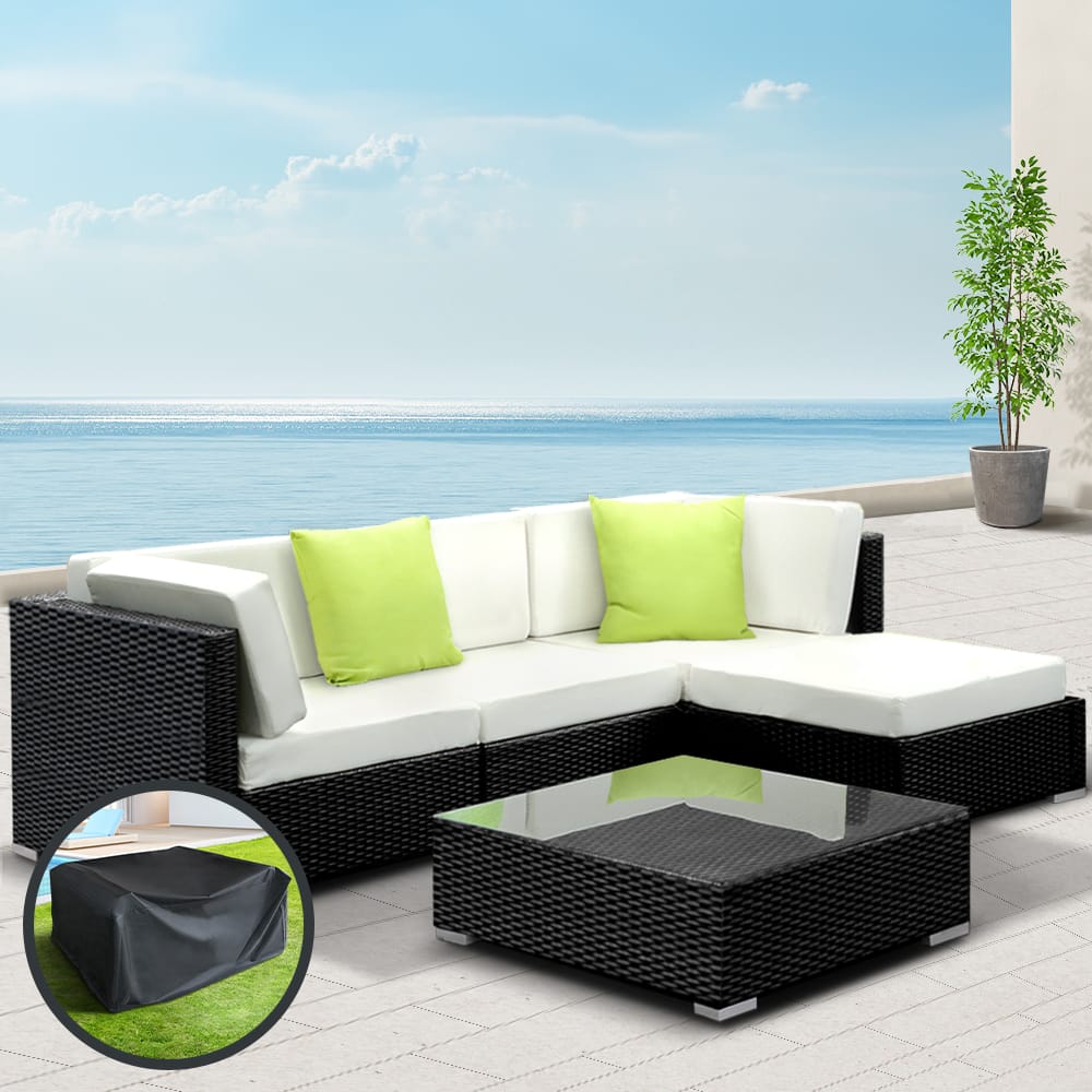 5pc Outdoor Sofa Set - Image 8