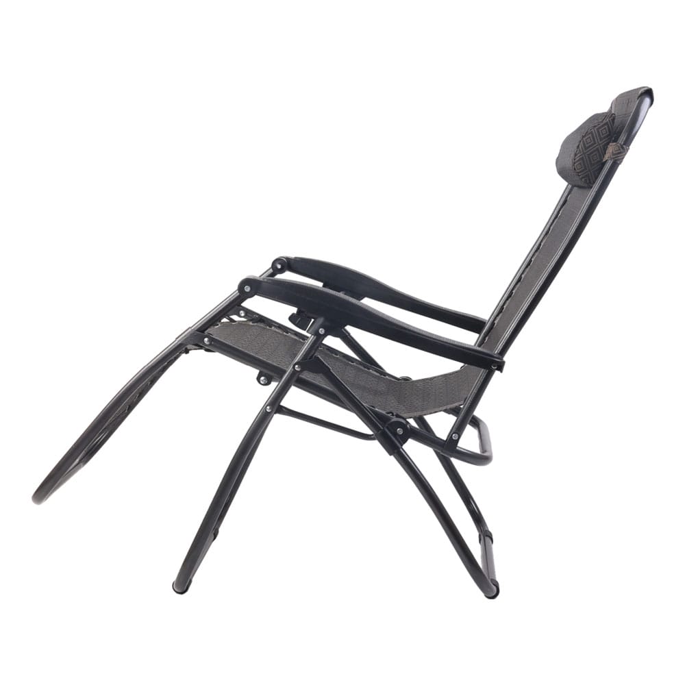 2pc Zero Gravity Chairs Beige - Image 4
