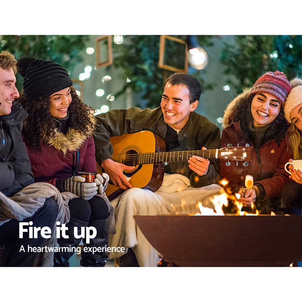 Outdoor Fire Pit Rustic 70CM - Image 4