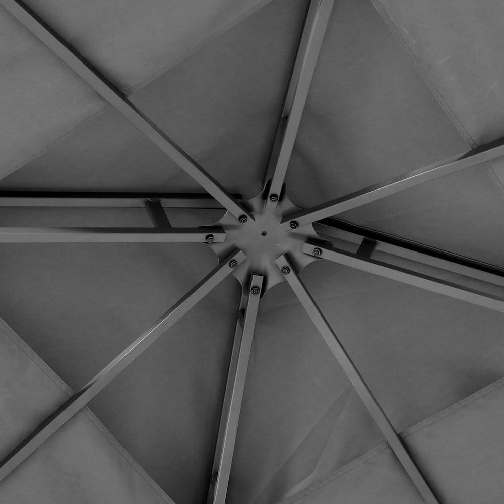 Gazebo 3x3m Marquee Iron Outdoor - Image 3