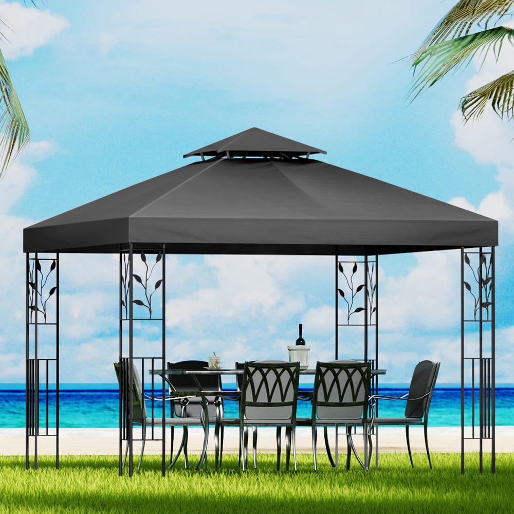 Gazebo 3x3m Marquee Iron Outdoor - Image 7