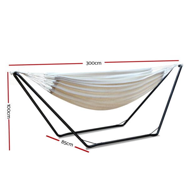 Camping Outdoor Hammock Steel Frame - Image 2
