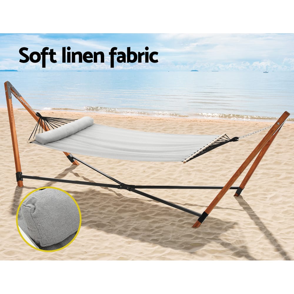 Outdoor Camping Hammock with Stand - Image 6