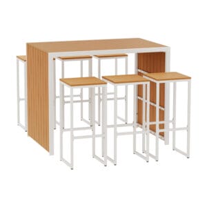 7pc Outdoor Bar Set
