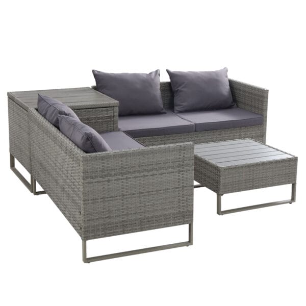 4 Seater Outdoor Sofa Set - Image 4