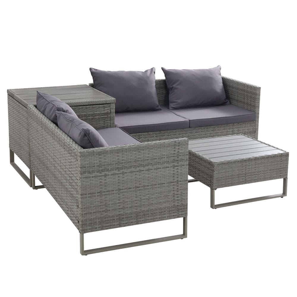 4 Seater Outdoor Sofa Set - Image 4