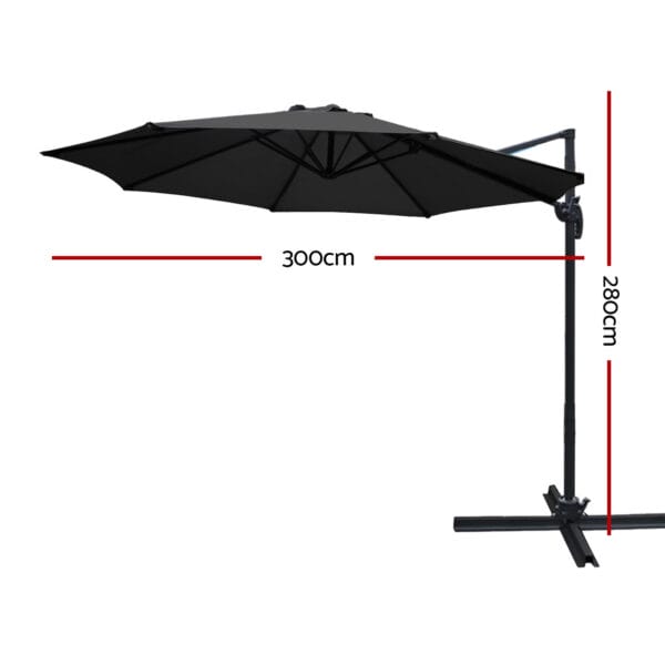 Outdoor Umbrella 3m - Image 2