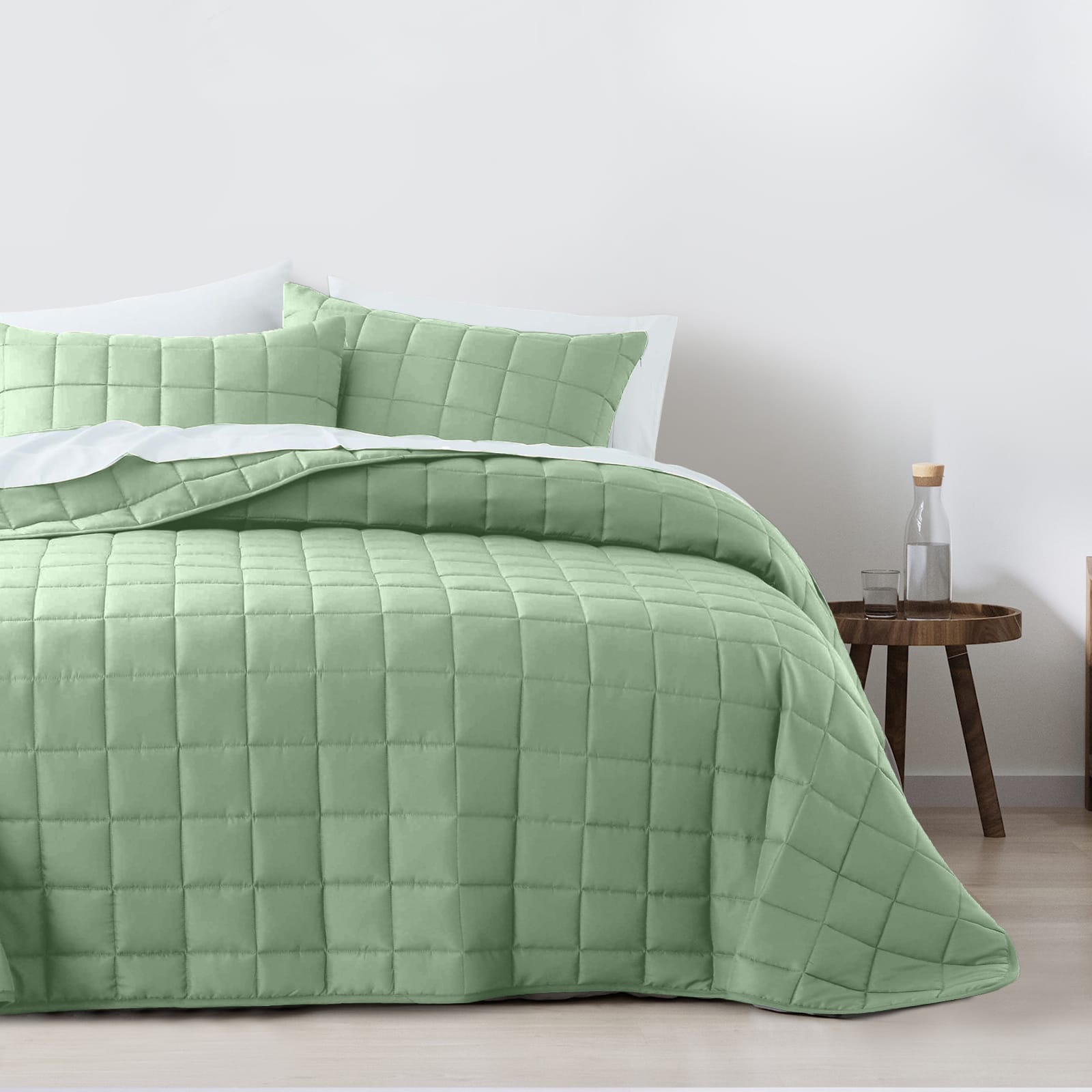 3 Pc Coverlet Quilt Set King - Image 2