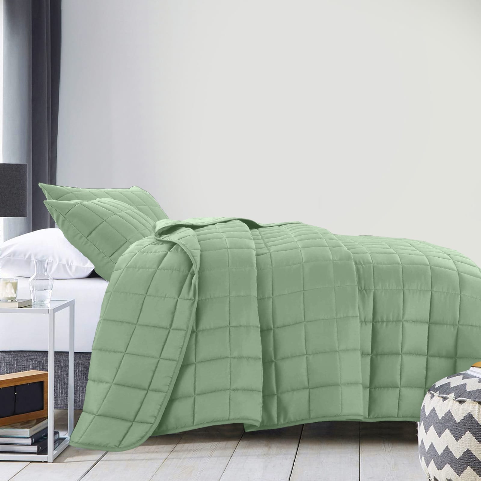 3 Pc Coverlet Quilt Set King - Image 5