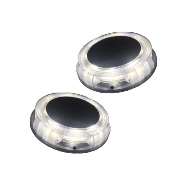 2x Deck Lights Solar LED Lights