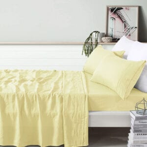 100% Linen Sheet Set King