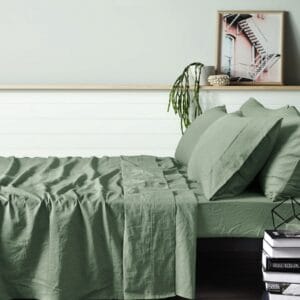 100% Linen Sheet Set Super King
