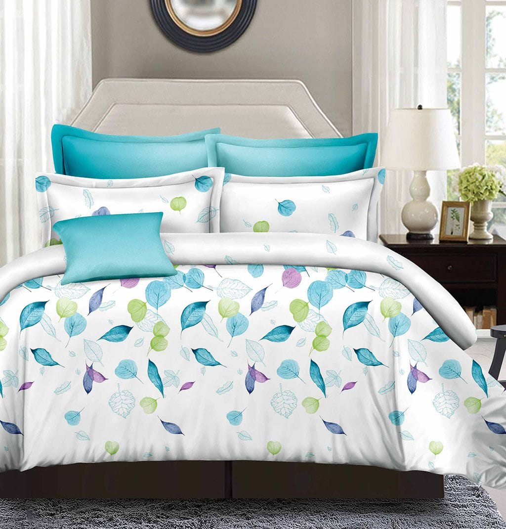 Leaves Quilt Cover Set Super King - Image 2
