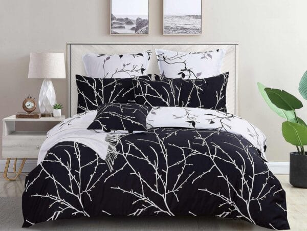 Tree Reversible Quilt Cover Set Super King - Image 2