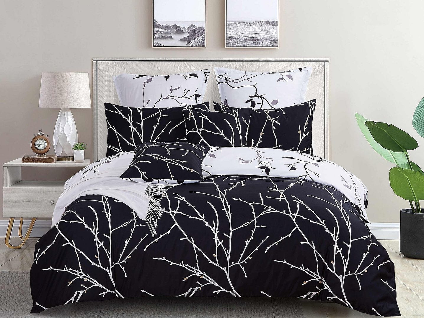 Tree Reversible Quilt Cover Set Super King - Image 2