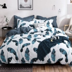 Leaves Quilt Cover Set Super King