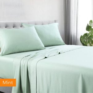 Cotton Sheet Set King Single