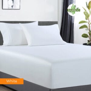 Cotton Fitted Sheet Double