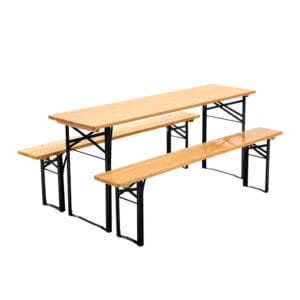 Foldable Outdoor Bench Set