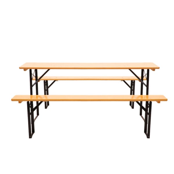 Foldable Outdoor Bench Set - Image 3