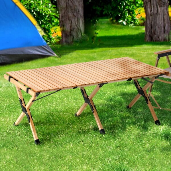 Portable Roll Up Picnic Table 120cm - Image 8